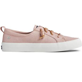 Sperry Crest Vibe Textile Sparkle Ruzove - Damske Tenisky